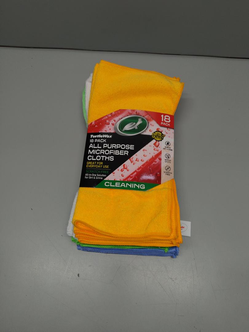 Turtle All Purpose Microfiber Cloth 18 pack