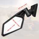 Kemimoto X3 Side Mirrors, Upgraded 360 Degree Adjustment Mirrors Compatible with Can Am Maverick X3 and Max XRS XDS Turbo R RR 2017-2025