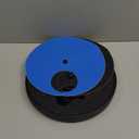 Dog Nail Scratch Board - 3 in 1 Rotatable Round Dog Scratch Pad for Nails with Treat Box, Dog Nail File Toy, Scratching Board for Dogs,Shorten Dogs Side Nail Easier for Small and Large Dogs (Black)