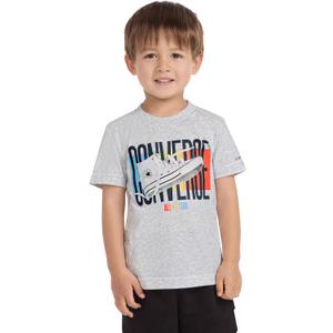 Converse Boys' Sneaker Graphic T-Shirt (Gray)