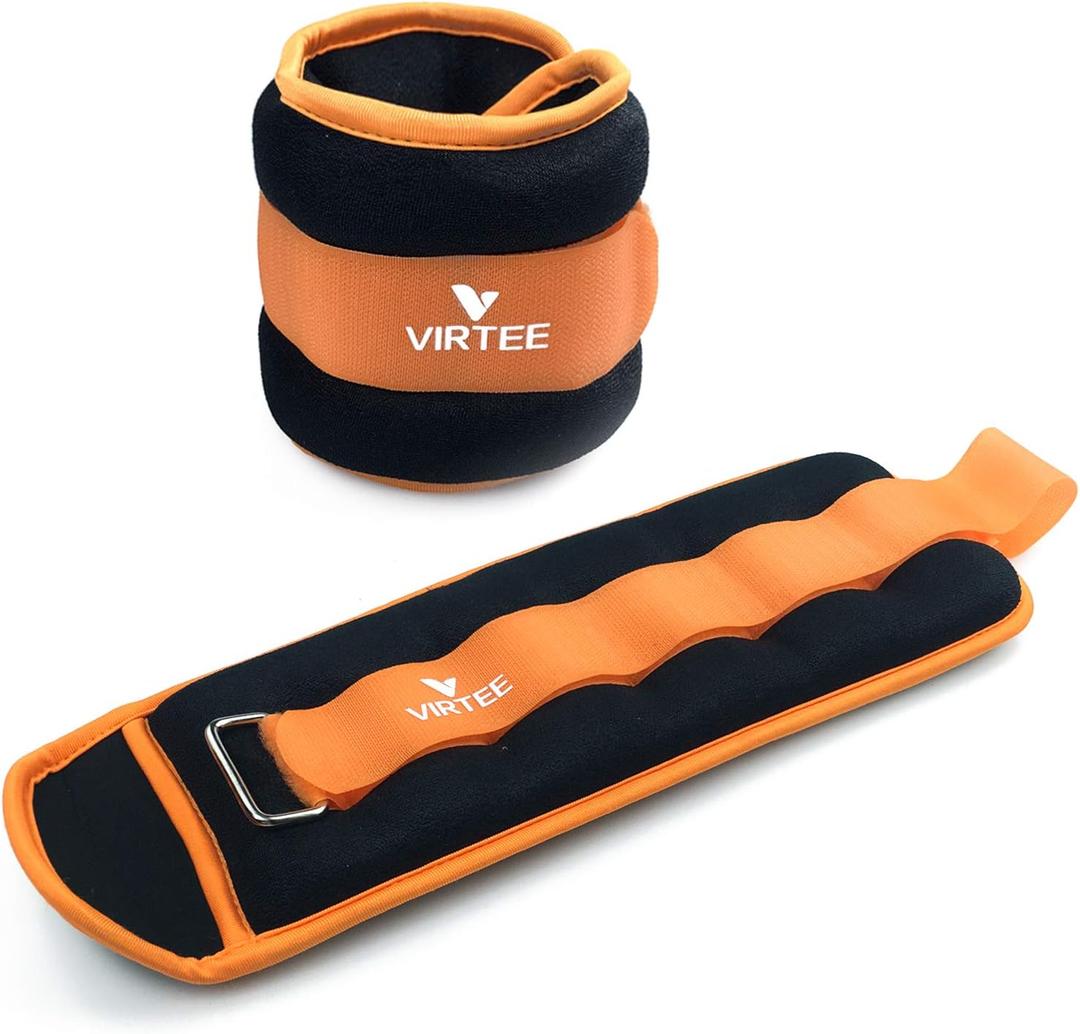 Ankle/Wrist Weights for Women, Men, Kids - Arm Leg Weights Set with Adjustable Strap - Running, Jogging, Gymnastic, Physical Therapy, Fitness - Choice of 1 lb 2 lbs 3 lbs 4 lbs 6 lbs 8 lbs 10 lbs