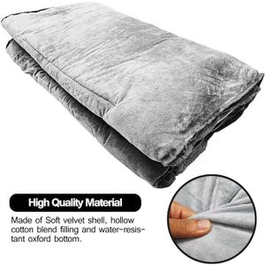 Sleeping Cot Pads (75" x 28") with Elastic Straps Portable for Outdoor & Hiking, Cotton Soft Thick Camping Cot Pad, Waterproof