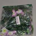 FERIAL Artificial Vines 15Feet Silk Flower Garland for Outdoors Purple Morning Glory Vine Artificial Flowers Hanging Plants Garland Fake Green Plant 2Pcs for Wall Fence Indoor Wedding Banquet Decor