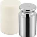 Bonvoisin 2KG Calibration Weight for Digital Scale, Class M1, Carbon Steel, Chrome Finish (2000g)
