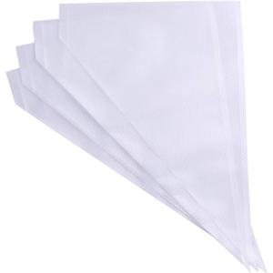 18-Inch Piping Bags 100 Pack Pastry Bag Icing Bags Frosting Bags Cake Decorating Bags Disposable Icing Bags Pastry Disposable Bag Disposable Piping Bags for Cake Cupcake Cookie Decorating (18inch)