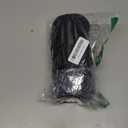 Macrame Cotton Cord 3mm x 547yds, ZUEXT Natural Handmade Black Braided Cords 4 Strands Knitted Rope String for Craft Wall Hanging Weaving Tapestry Dream Catchers Hanger DIY Gift (500m)