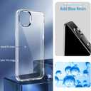 JJGoo Compatiable with iPhone 12 Mini Case Clear, Transparent Shockproof Phone Case for iPhone 12 Mini, Slim Anti-Scratch Hard PC Back Protective Cover Bumper