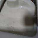 Square Undermount Bathroom Sink 10" x 10" White Ceramic