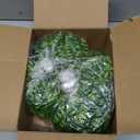 RECUTMS 2pcs Artificial Hanging Boston Ferns Garland Fake Hanging Plant 6 FT Greenery Leaves Ivy Garland Faux Ferns Fake Vines for Outdoor Indoor Home Garden Decoration Party Table Wall Decoration