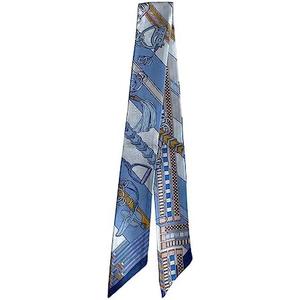 JERLA 100% Mulberry silk Scarf Head Hair Ribbon Handbag Handle wrap Tie Bundle Neckerchief Scarf for women