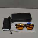 Titan Gaming Glasses, Anti Blue Light Glasses Men, UV400 Protection Blue Light Blocking Glasses for Computer Eye Strain