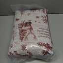 Christmas Quilt Set Queen Size, Christmas Holiday Decorations Bedspread Set, Soft and Breathable Xmas Quilt Bedding Set (Queen, 90"x96")