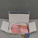 QUMY Dog Shoes for Large Dogs, Medium Dog Boots & Paw Protectors for Winter Snowy Day, Summer Hot Pavement, Water-Resistant in Rainy Weather, Outdoor Walking, Indoor Hardfloors Skid-Resistant Sole (Size 1: 1.8''x2.3''(W*L) (Pack of 4))