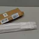 LazBlinds Cordless 1" Vinyl Mini Blinds for Indoor Windows - Light Filtering Horizontal Window Blinds & Shades, 24" W x 36" H, White