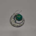 HolyHaHa Love You to The Moon and Back Crescent Moon & Earth Resin Ornament, Gifts for Daughter from Mom