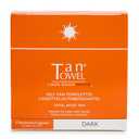 TanTowel Women's Full Body Tan Towelettes - 5 Pack, Dark, 0.5 Fl Oz (Pack of 5)