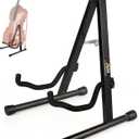 DIDA Cello Stand, Cello Stand with Bow Holder, Wooden A-Shape Floor Stand with Padded Foam, Fits 1/2, 3/4, 7/8, 4/4 Full-Size, Cello Holder for Home and Studio Display (Blackwood, Cello)