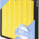 LEVOIT Genuine Vital 200S-P Air Purifier Pet Allergy Replacement Filter, Supports HEPA Sleep Mode, High-Efficiency Activated Carbon for Removal of Allergens, Pollen, Vital 200S-RF-PA, 1 Pack, Yellow