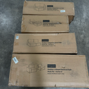 Vesgantti 143.7" Oversized Boneless Modular Couch, Modern 6 Seater Sectional Sofa with Ottoman & Deep Seat, Convertible Chenille Cloud Couches for Living Room, No Assembly Required, Dark Brown