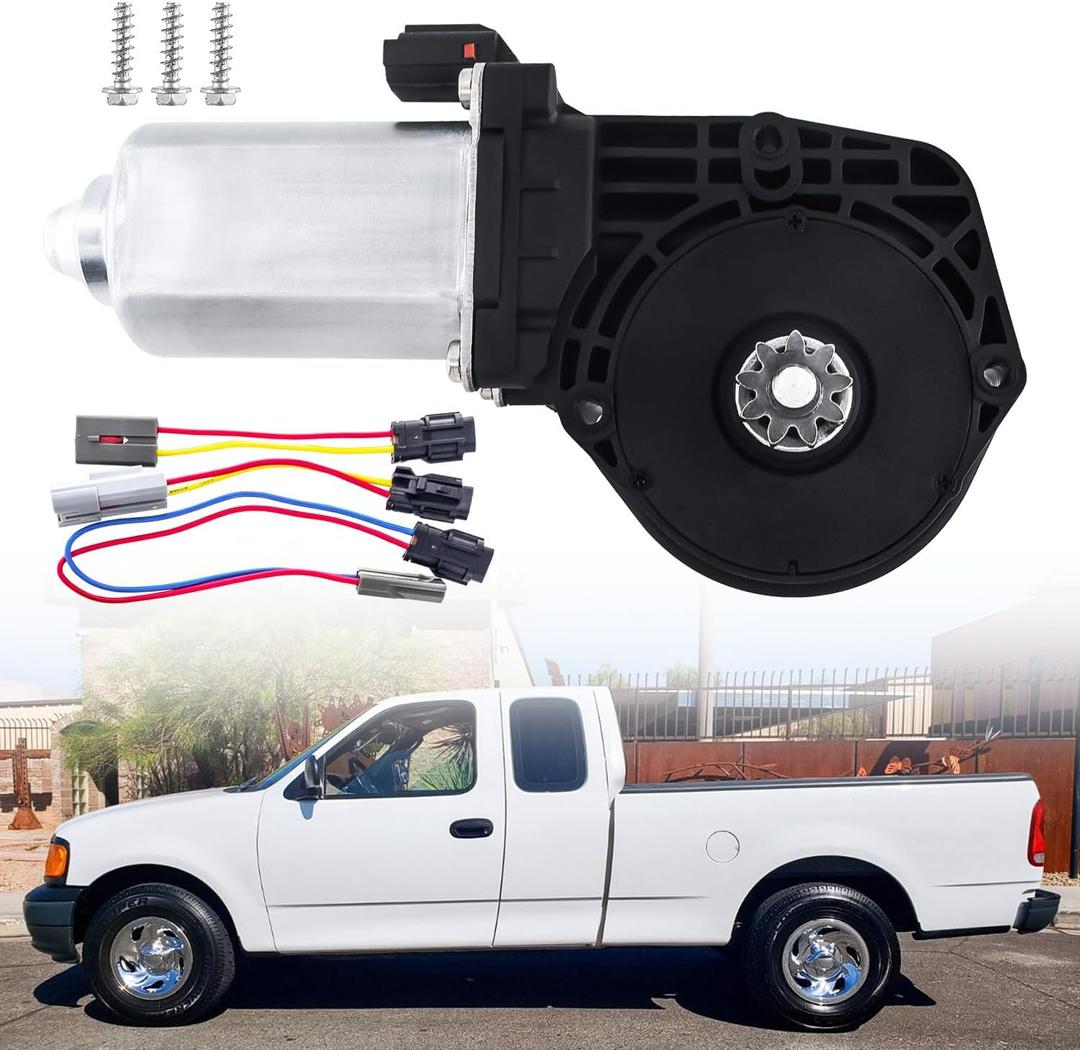 Power Window Motor Compatible with Lincoln Navigator 1997-02 & Ford Expedition/F150 1997-02,F-150 03,F150 Heritage 04 & F250 1997-99,Front Passenger Side,Replace#F75Z7823394-AA F65Z1523394-AB (742-273)