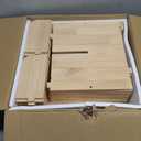 Rotating Bookshelf, 360 Display 5 Tier Floor Standing Bookcase Storage Rack for Kids&Adult, Wood Narrow Book Shelf Organizer for Bedroom, Living Room, Study Room(63 * 17.32 * 17.32inch)