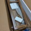 47.2" Farmhouse Console Table with 2-Tier Open Storage