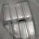 8 Pack Empty Metal Tins Box with Lid - Cookie Tins Silver Metal Rectangular Tin Box Lids for Treats, Gifts, Favors, Candle and Crafts (6.2 x 4.3 x 1.4 Inches)