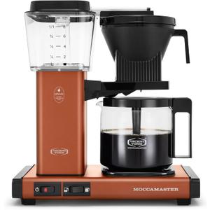 Technivorm Moccamaster 53631 KBGV Select 10-Cup Coffee Maker, Terracotta, 40 ounce, 1.25l Technivorm Moccamaster 53631 KBGV Select 10-Cup Coffee Maker, Terracotta, 40 ounce, 1.25l