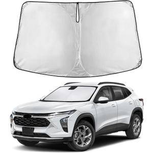 EcoNour Windshield Sunshade Compatible for Chevrolet Trax 2024 2025 2026, Sun Visor for Front Windshield & Window Sun Shade Cover, UV Heat Blocker & Protector, Car Accessories