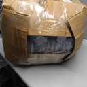 Giant Plush Bean Bag Chair for Adults with Armrests - Oversized Comfy Grey Beanbag Lounge Lazy Floor Sofa Accent Chair for Living Room, Bedroom & Dorm, Cozy Fluffy Single Cloud Mini Couch