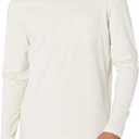 Amazon Essentials Slim-Fit Long Sleeve Shirt for Men, Pocket and No Pocket Styles (Small, Oatmeal Heather)