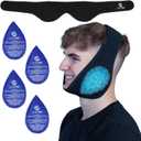 Fittest Pro Wisdom Teeth Ice Pack Head Wrap Jaw Ice Pack for Face Oral Surgery, 4 Hot Cold Gel Pack for TMJ, Tooth Extraction, Tonsillectomy Recovery