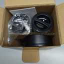 Electric Salt and Pepper Grinder Set with Rechargeable Base - Upgraded Large Capacity, Refillable Pepper Mill Set with LED Light & Adjustable Coarseness, Ideal for Kitchen, Outdoor, BBQ & Gift Giving (Stainless Steel)