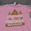 Gingerbread House Project Manager Decorating Baker Christmas T-Shirt Large
