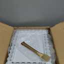 MTJYQTF Gold Cake Stand Set - 11pcs Metal Dessert Table Display Set for Party, Vintage Candy Table Display Sets for Wedding Birthday Baby Shower Housewarming Party Farewell Party - White