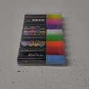 Window Chalk Markers for Cars Glass Washable, 8 Colors Jumbo Liquid Chalk Marker Pens with 15mm 3 in 1 Nib Wide Tip, Chalkboard Markers Car Window Paint Pen for Auto, Mirror, Poster, Business