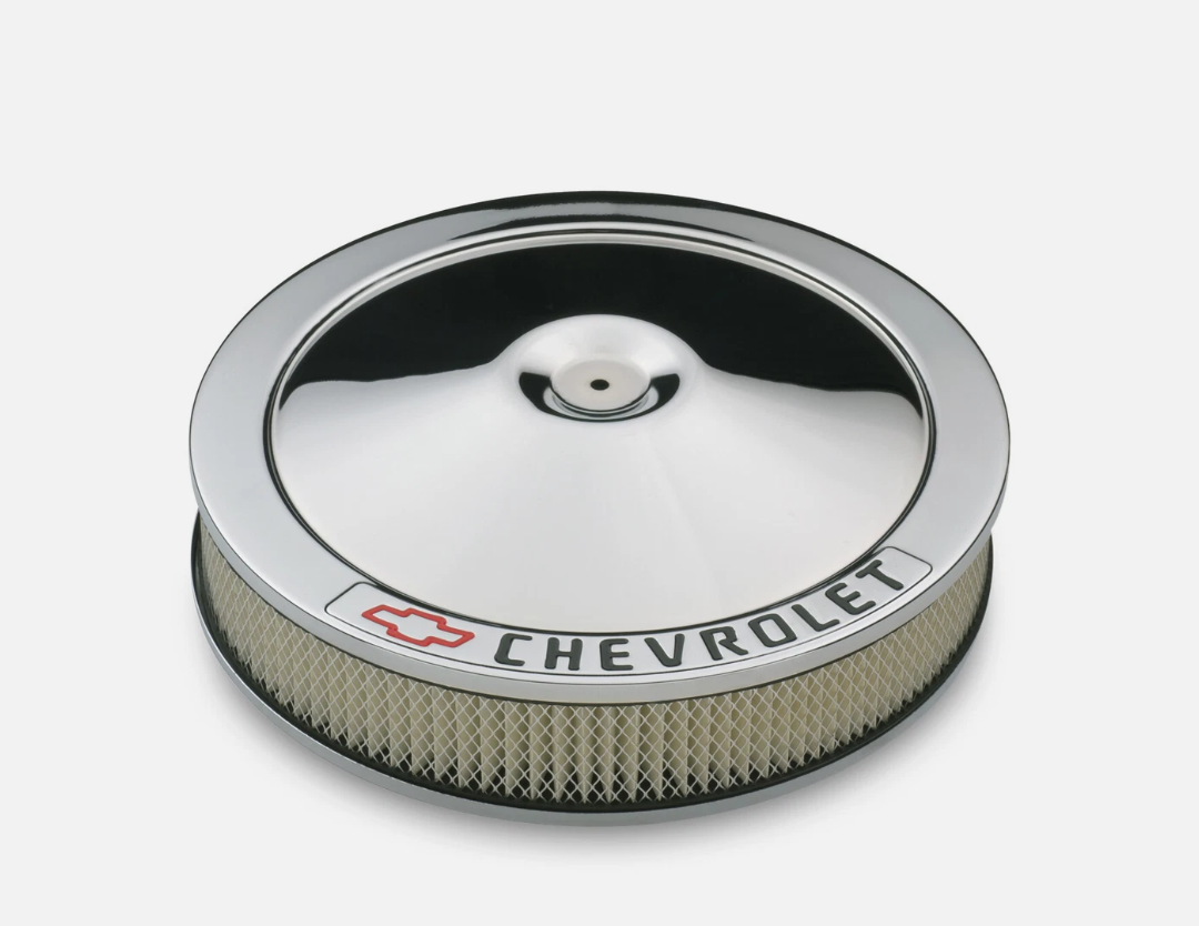Proform 141-906 Air Cleaner Chevrolet And Bow Tie Emblem Chrome