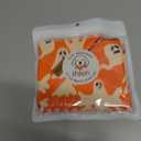 Halloween Dog Bandanas - 2 Pack Fall Dog Bibs | Reversible Pumpkin and Ghost Pet Scarf for Boys and Girls | Premium Durable Fabric | Orange Dog Bandana for Medium and Large Dogs (Large)