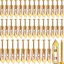 NEBURORA 120 Pcs Self Drilling Drywall Anchors 3 Sizes Metal Expansion Anchors No Drilling Easy to Install Drywall Required Kit Suitable for Hanging Picture Frames Clocks Shelves Mirrors