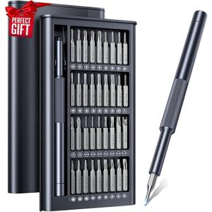 Stocking Stuffers for Men Adults Him, AXTH 37in1 Small Precision Screwdriver Set, Christmas Gifts, Professional Magnetic Mini Repair Tool Kit for Computer, Watch, Laptop, Tiny Electronic