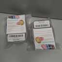 2 x Silicone Self Draining Soap Dish Tray Holder Cute Sea Shell 25Slope for Bar Soap Saver Waterfall Drain Shower Bathroom Sink with Bristles Brush Keep Dry Purple Grey