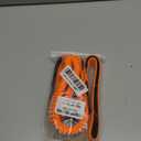 Heavy Duty Dog Leash, 4-6FT Shock Absorbing Dog Leashes with Traffic Handle and Comfortable Padded Handles, Advanced Easy Metal Clip, No Pull Reflective Leash for Medium Large Dogs that Pull (Orange)