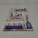 BJVJKSU Navy Blue Bathroom Decor Wall Art Rustic Blue Bathroom Canvas Wall Decor Please Seat Yourself Sign Print Painting Vintage Aesthetic Picture Artwork Decor(16x24in)