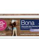 Bona Disposable Wet Cleaning Pads for Hardwood Floors, Lavender Scent (12 Count (Pack of 1))