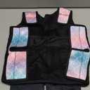 Janmercy Weighted Vest for Kids Ages 4 to 7 and Ages 8+ Boy Girl Adjustable Breathable Compression Vest for Processing Issue(Medium)