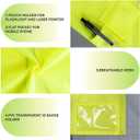 ANDANDA High Visibility Reflective Vest with with 2 Functional Pockets&Multi-scene Use Reflective Vest, Fluorescent yellow, M(1 pack) (M)