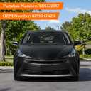 Passenger Side Mirror for 2016-2022 Toyota Prius/Prius AWD-e/Prius Prime | TO1321357, 8791047420, 6 Pins, Power Adjustment, Heated, Blind Spot Monitor, Right Door Side Mirror for Toyota Prius