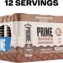 PRIME Shakes, Chocolate, 32g Protein Shake for Muscle Support & Recovery, Ultra-Filtered Milk, Lactose Free, Low Sugar, Low Calorie, Ready to Drink, 11 fl oz, 12 Pack