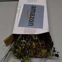 Crowye 3 Pieces Metallic Foil Spray Centerpiece Valentine's Day Table Decoration Party Star Burst Centerpieces Fall Table Decor for Birthday New Year 2026 Party Holiday(Black Gold)