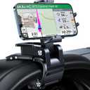 andobil Universal Car Phone Clip Holder [Military Sturdy, Firmly Grip & Never Slip] Ultra Stable Dashboard Cell Phone Mount for Car Dash Fits All iPhone 16 15 14 13 12 Pro Max Android Samsung GPS